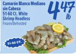 El Super 51-60 Ct. White Shrimp Headless offer