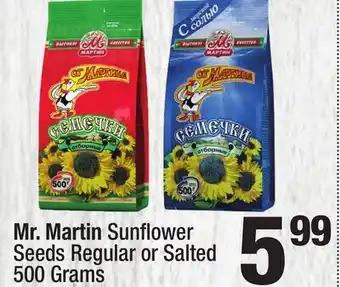 Super King Markets Mr. Martin Sunflower Seeds offer