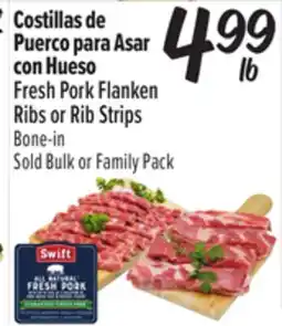 El Super Fresh Pork Flanken Ribs or Rib Strips offer