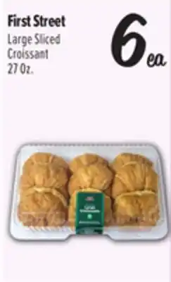 El Super Large Sliced Croissant offer