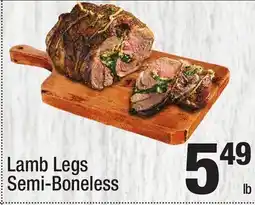 Super King Markets Lamb Legs Semi - Boneless offer