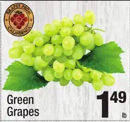 Super King Markets Green Grapes offer