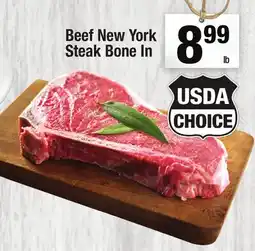 Super King Markets Beef New York Steak offer