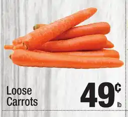 Super King Markets Loose Carrots offer