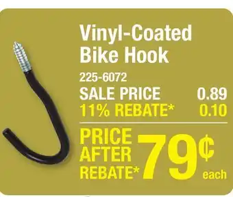Menards Vinyl-Coated Bike Hook offer
