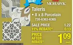 Menards Taleris offer