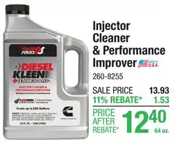 Menards Injector Gleaner & Performance lmprover offer