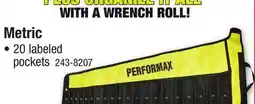 Menards Performax Metric Wrench Roll offer