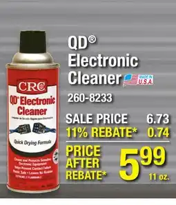 Menards QD Electronic Cleaner offer
