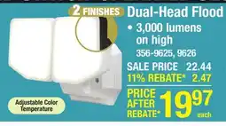 Menards Dual-Head Flood offer