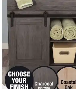 Menards Sliding Barn Door Vanity offer
