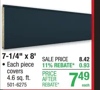 Menards 7-1/4 x 8' offer