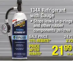 Menards 134A Refrigerant with Gauge offer