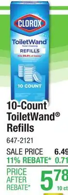 Menards 10-Count ToiletWand Refills offer