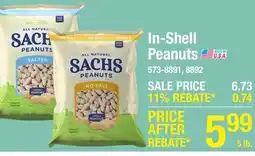 Menards In-Shell Peanuts offer