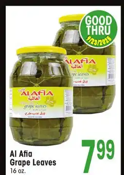 Jewel-Osco Al Afia Grape Leaves offer