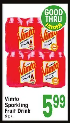 Jewel-Osco Vimto Sparkling Fruit Drink offer