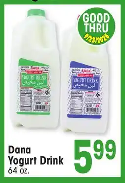 Jewel-Osco Dana Yogurt Drink offer
