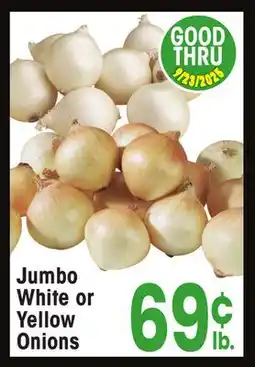 Jewel-Osco Jumbo White or Yellow Onions offer