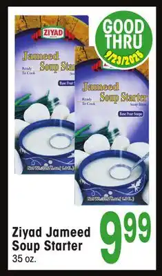 Jewel-Osco Ziyad Jameed Soup Starter offer