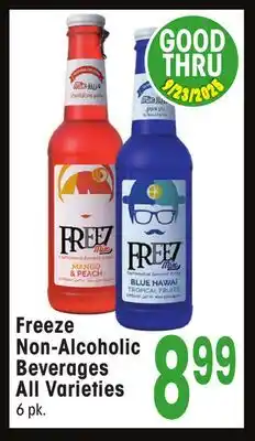 Jewel-Osco Freeze Non-Alcoholic Beverages All Varieties offer