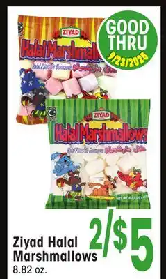 Jewel-Osco Ziyad Halal Marshmallows offer