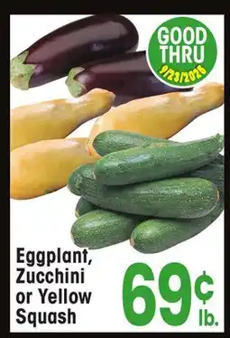 Jewel-Osco Eggplant, Eggplant, Zucchini or Yellow Squash offer