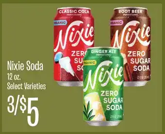 Jewel-Osco Nixie Soda offer