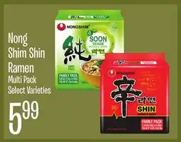 Jewel-Osco Nong Shim Shin Ramen Multi Pack offer
