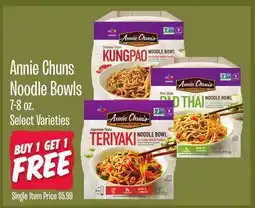 Jewel-Osco Annie Chuns Noodle Bowls offer