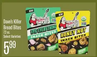 Jewel-Osco Dave's Killer Bread Bites offer