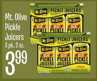 Jewel-Osco Mt. Olive Pickle Juicers offer
