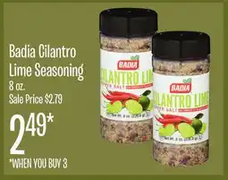 Jewel-Osco Badia Cilantro Lime Seasoning offer