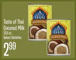 Jewel-Osco Taste of Thai Coconut Milk offer
