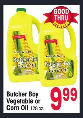 Jewel-Osco Butcher Boy Vegetable or Corn Oil offer
