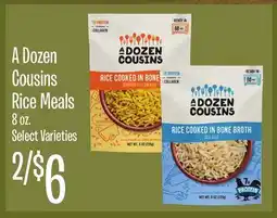 Jewel-Osco A Dozen Cousins Rice Meals offer