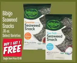Jewel-Osco Bibigo Seaweed Snacks offer
