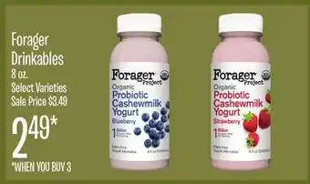Jewel-Osco Forager Drinkables offer