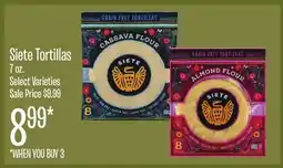 Jewel-Osco Siete Tortillas offer