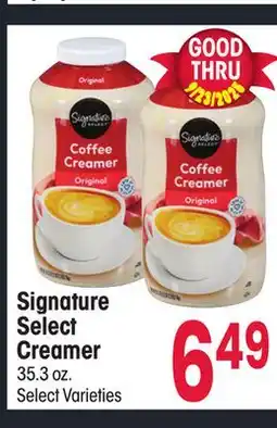 Jewel-Osco Signature Select Creamer offer
