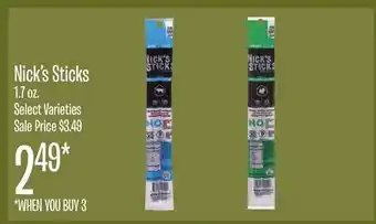 Jewel-Osco Nick's Sticks offer