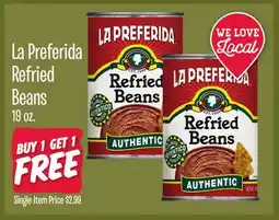Jewel-Osco La Preferida Refried Beans offer