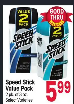 Jewel-Osco Speed Stick Value Pack offer