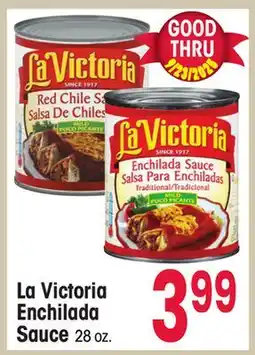 Jewel-Osco La Victoria Enchilada Sauce offer