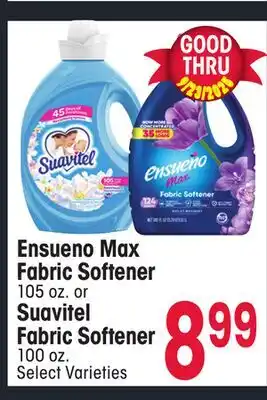 Jewel-Osco Ensueno Max Fabric Softener 105 oz. or Suavitel Fabric Softener 100 oz offer