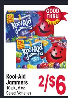 Jewel-Osco Kool-Aid Jammers offer