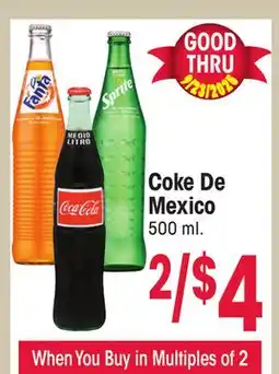 Jewel-Osco Coke De Mexico offer