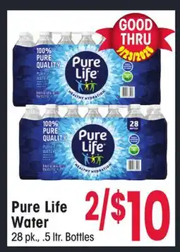 Jewel-Osco Pure Life Water offer