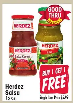 Jewel-Osco Herdez Salsa offer