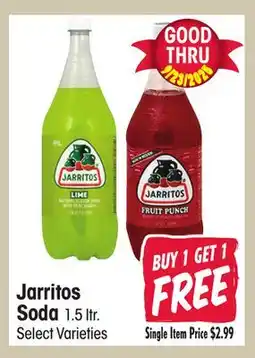 Jewel-Osco Jarritos Soda offer